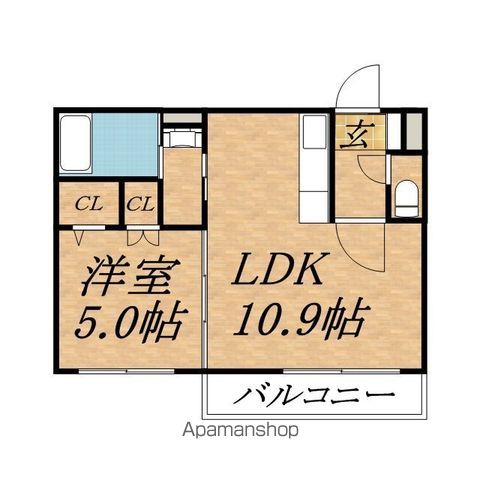 プライマル札幌円山の間取り写真