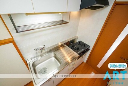 ルシオン木屋[1K/24.65m2]のキッチン