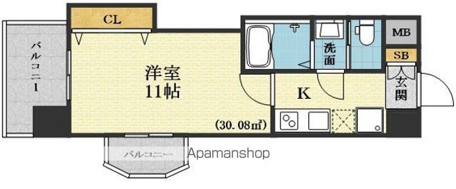 LUXE新大阪EASTIIの間取り写真