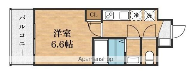 ALIVIS東三国の間取り写真