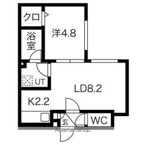 HAL CASA新札幌の間取り写真