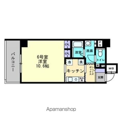 ディアメゾン十日市の間取り写真