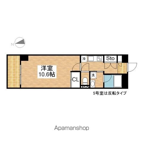 レジデンス上前津スクエアの間取り写真