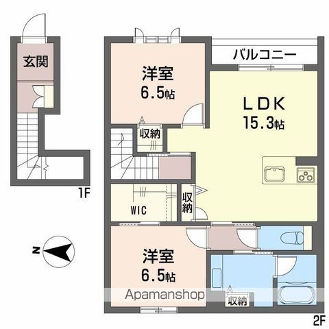 エターナルIIの間取り写真