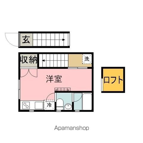 CASA COZY コイン通りの間取り写真