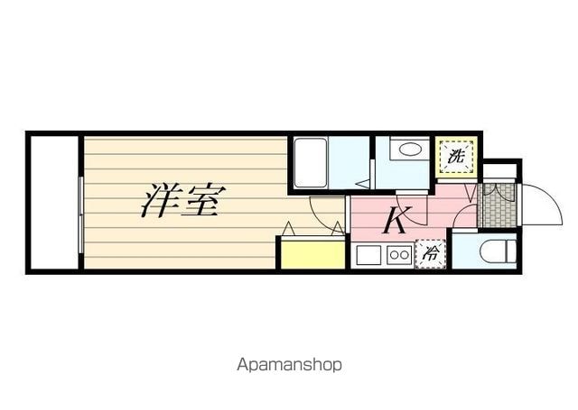 RESIDENCETAKAMIYAの間取り写真