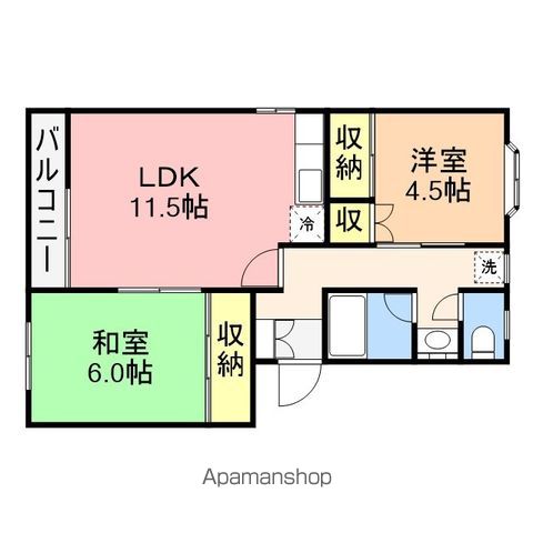 サトウマンションの間取り写真
