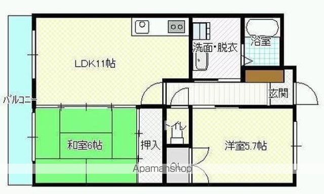 フォレスト75の間取り写真