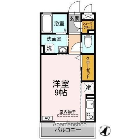 シャモニーの間取り写真