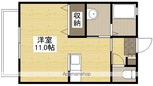 シャーメゾン笹村の間取り写真