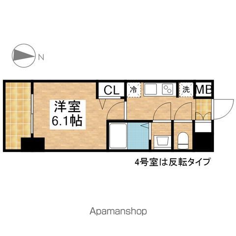 ディアレイシャス名古屋浄心IIの間取り写真