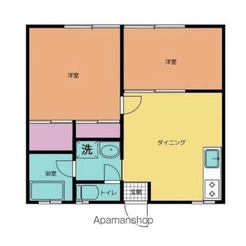 真田ハイツIIの間取り写真