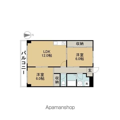 VIP IN AVENUEの間取り写真