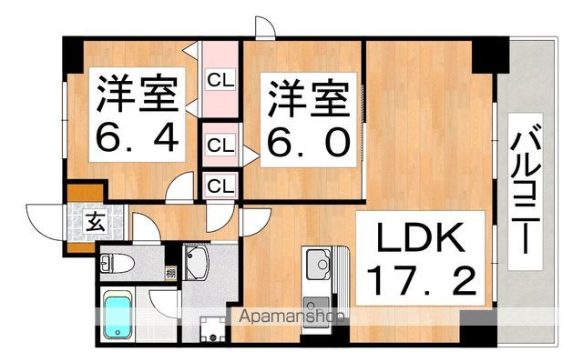 LAVISの間取り写真