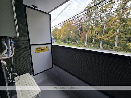 ＭＥＬＤＩＡ福生Ⅲ[1K/27.33m2]のバルコニー