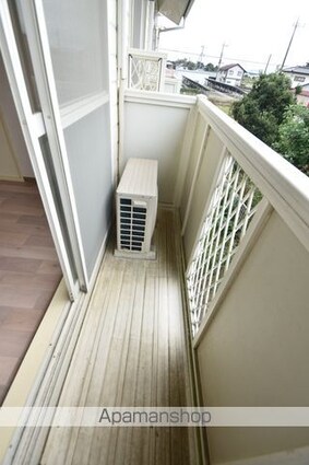 コーポラス真岡Ｂ[2DK/45m2]のバルコニー