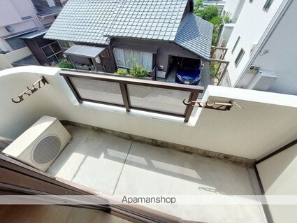 コスモス館[1K/26.28m2]のバルコニー