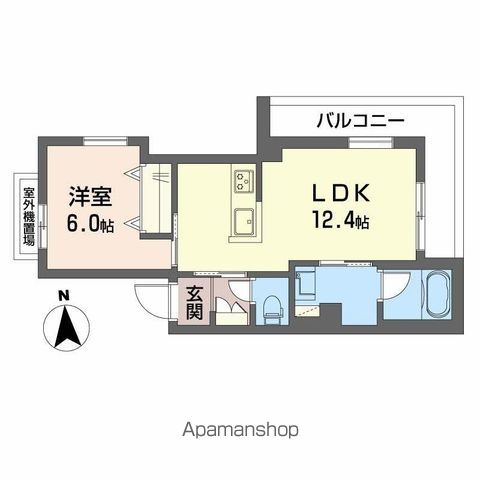 ユイロ中津の間取り写真