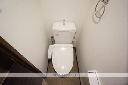 ＧＡＲＩＲＥＯ　ＣＩＴＹ　ＴＥＲＲＡＣＥ[1K/24.36m2]のトイレ