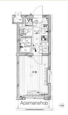 【練馬区中村のマンションの間取り】