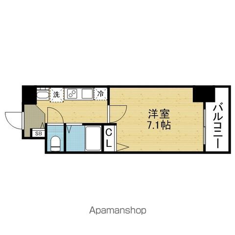 アップルガーデンコート城東の間取り写真