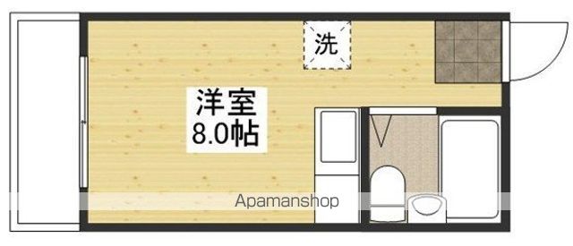 フォンティーヌブロードタケダの間取り写真