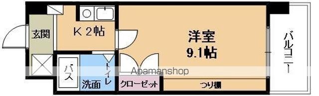 サンクリエートハヤシ壹號舘の間取り写真