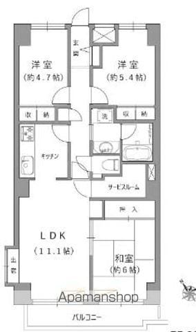 ワコーレ三軒茶屋の間取り写真