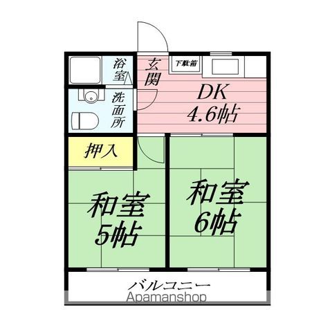 テラスフルールの間取り写真