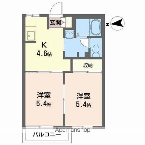 ディアス田園Iの間取り写真