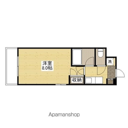 ＡＮＮＥＸ牧本[1K/21.39m2]の間取図