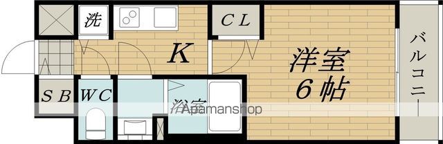 プレサンス塚本駅前の間取り写真