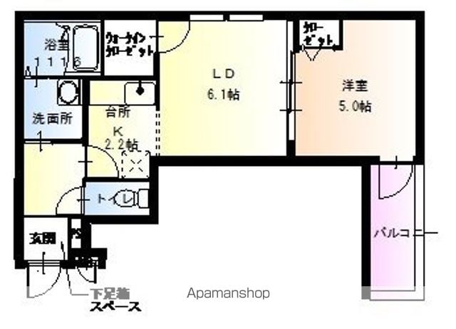 フジパレス和歌山駅南I番館の間取り写真