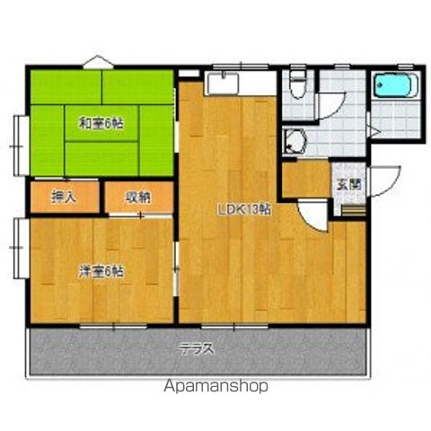 ハイランドの間取り写真