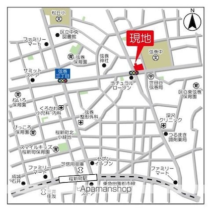 ＫＷレジデンス桜新町[3LDK/83.14m2]の共用部