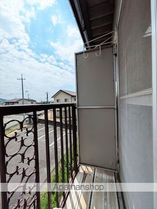 コーポ岡部　Ｂ棟[3K/41.77m2]のバルコニー