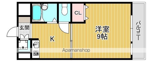アネックス大久保の間取り写真