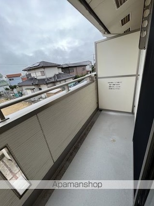 テラスハウス三笠[2LDK/56.7m2]のバルコニー