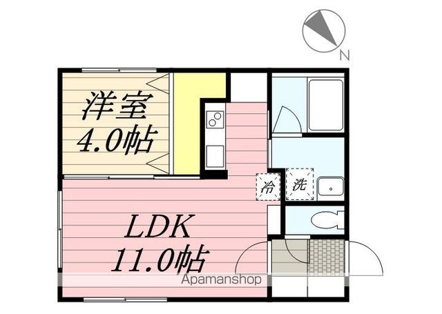 QUALIA東札幌の間取り写真