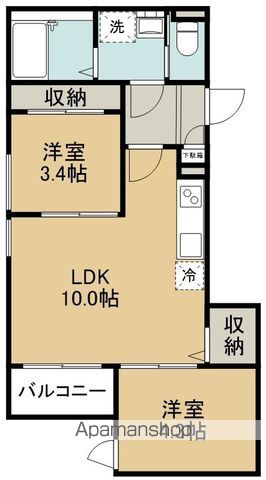REGALEST南小泉の間取り写真
