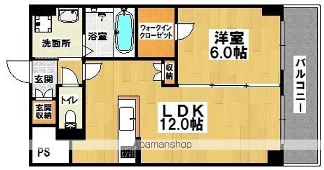 リッツラムセスIII番館の間取り写真