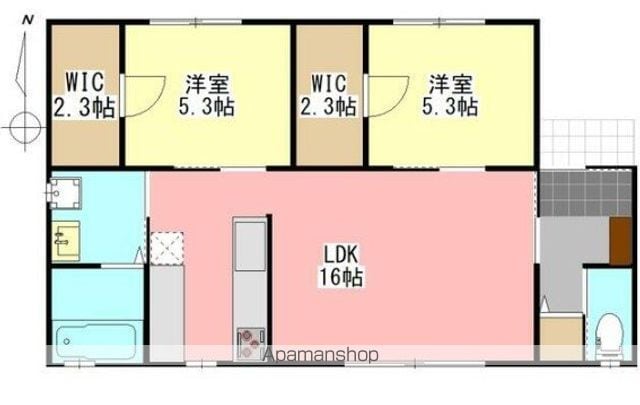 ラファールの間取り写真