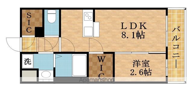 ARTIZA都島の間取り写真