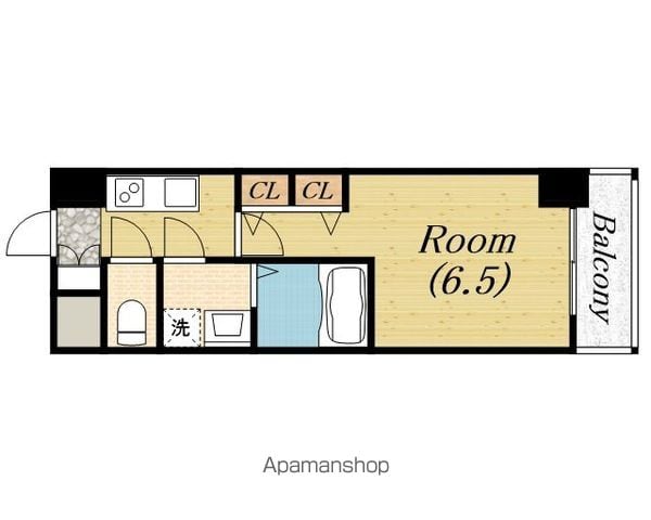 SーRESIDENCE堺BLAZEの間取り写真