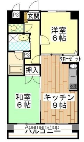 【ライオンズマンション香椎駅東の間取り】