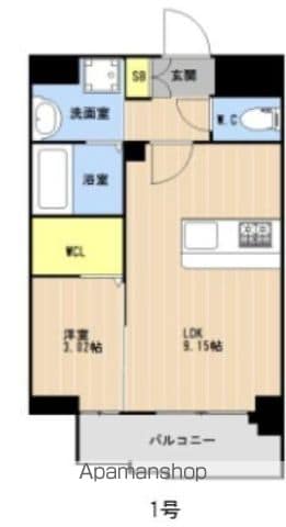 LIBTH西新IIIの間取り写真