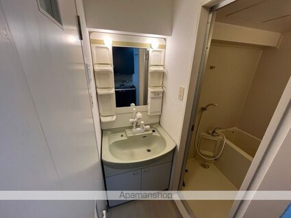 愛媛県松山市宮西１丁目[1K/32.47m2]の洗面所