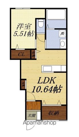 AFC RESIDENCE 中泉の間取り写真