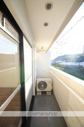 ＭＩＳＨ[1K/20.4m2]のバルコニー