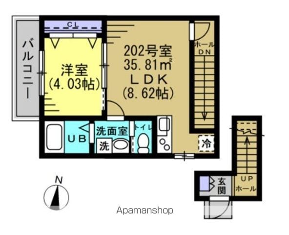 ＪＩ馬橋の間取り